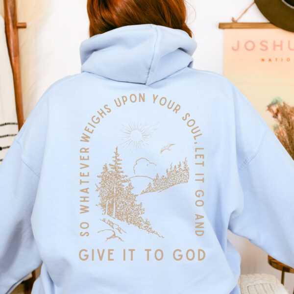 Christian Hoodie Christian Sweatshirt Jesus Hoodie Hoodie Jesus Bible Verse Christian Merch Faith Over Fear Bible Shirt God Apparel