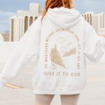 Christian Hoodie Christian Sweatshirt Jesus Hoodie Hoodie Jesus Bible Verse Christian Merch Faith Over Fear Bible Shirt God Apparel